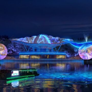 Light Festival 1 เปิดม่านเทศกาลไฟประดับนานาชาติเขตเฉาหยาง กรุงปักกิ่ง ประจำปี 2568 ตระการตากับไฟประดับกว่า 60 ชิ้น