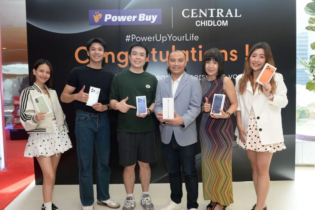 MAY PR 2025 09 19 103736 เพาเวอร์บาย ชวนลูกค้ากลุ่มแรกแกะกล่อง iPhone 17 พร้อมกันทั่วไทย สัมผัสประสบการณ์เอ็กซ์คลูซีฟ พร้อมโปรแรงจัดเต็ม