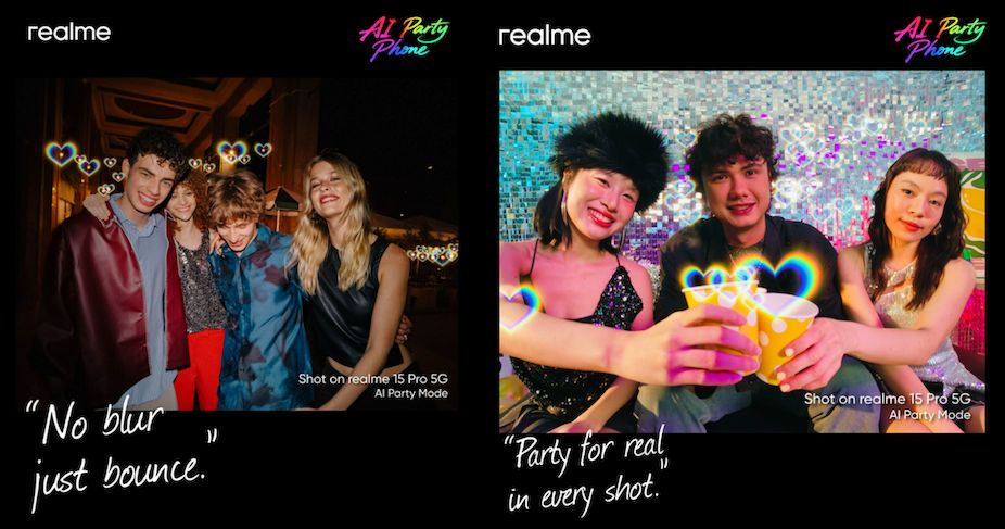 MAY PR 2025 09 22 173348 3 เปิดตัวสมาร์ตโฟนรุ่นใหม่ล่าสุด “realme 15 Series 5G” ขึ้นแท่น AI Party Phone ด้วย AI Edit Genie ครั้งแรกของโลก ในราคาเริ่มต้นเพียง 12,999 บาท