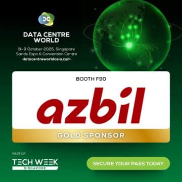 MAY PR 2025 09 26 165518 Azbil เตรียมจัดแสดงโซลูชั่นด้านเทคโนโลยี ในฐานะผู้สนับสนุนระดับ Gold Sponsorที่งาน Data Centre World Asia 2025