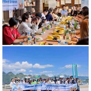 MAY PR 2025 10 02 155238 ภูเขาน้ำเป็นสื่อถ่ายทอดด้วยภาพ: เยาวชนนานาชาติสัมผัสหมู่บ้านโบราณชมสะพานสูงระดับโลกกระชับสัมพันธ์จีน–ไทย
