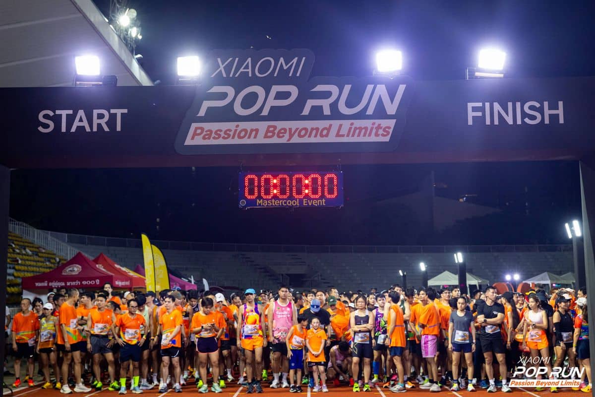 MAY PR 2025 10 04 185215 เสียวหมี่จัดงาน Xiaomi POP Run 2025 ส่งเสริมสุขภาพให้ผู้เข้าร่วมงานกว่า 500 คน พร้อมจัดกิจกรรมสุดสนุกสนานและมอบของรางวัลอีกมากมาย