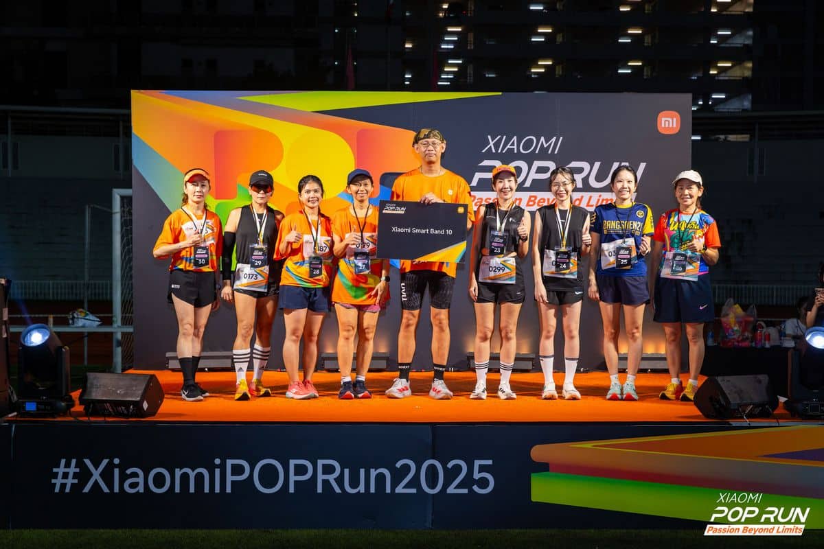 MAY PR 2025 10 04 202712 เสียวหมี่จัดงาน Xiaomi POP Run 2025 ส่งเสริมสุขภาพให้ผู้เข้าร่วมงานกว่า 500 คน พร้อมจัดกิจกรรมสุดสนุกสนานและมอบของรางวัลอีกมากมาย