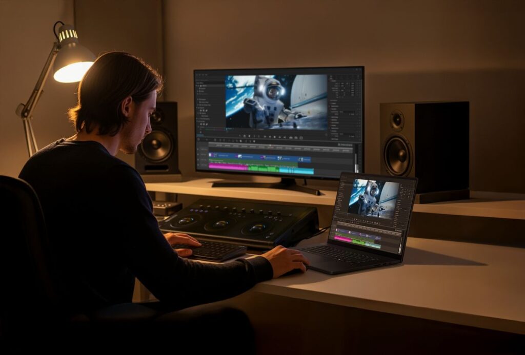 MAY PR 2025 10 07 164505 3 ASUS เปิดตัว ProArt P16 โน้ตบุ๊ก AI สำหรับครีเอเตอร์ระดับเรือธง ชูหน้าจอ ASUS Lumina Pro OLED รุ่นใหม่ ควบคู่กับการ์ดจอ NVIDIA GeForce RTX 50 Series