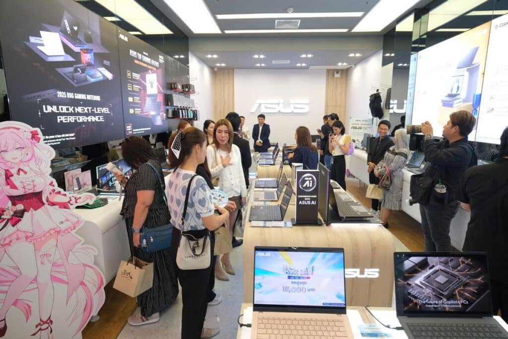 MAY PR 2025 11 13 140025 ASUS รุกต่อเนื่อง เปิดแฟลกชิปสโตร์แห่งที่ 9 ที่ศูนย์การค้าแฟชั่นไอส์แลนด์ ตอบโจทย์ไลฟ์สไตล์ที่ครบครันสำหรับกรุงเทพฯโซนตะวันออก
