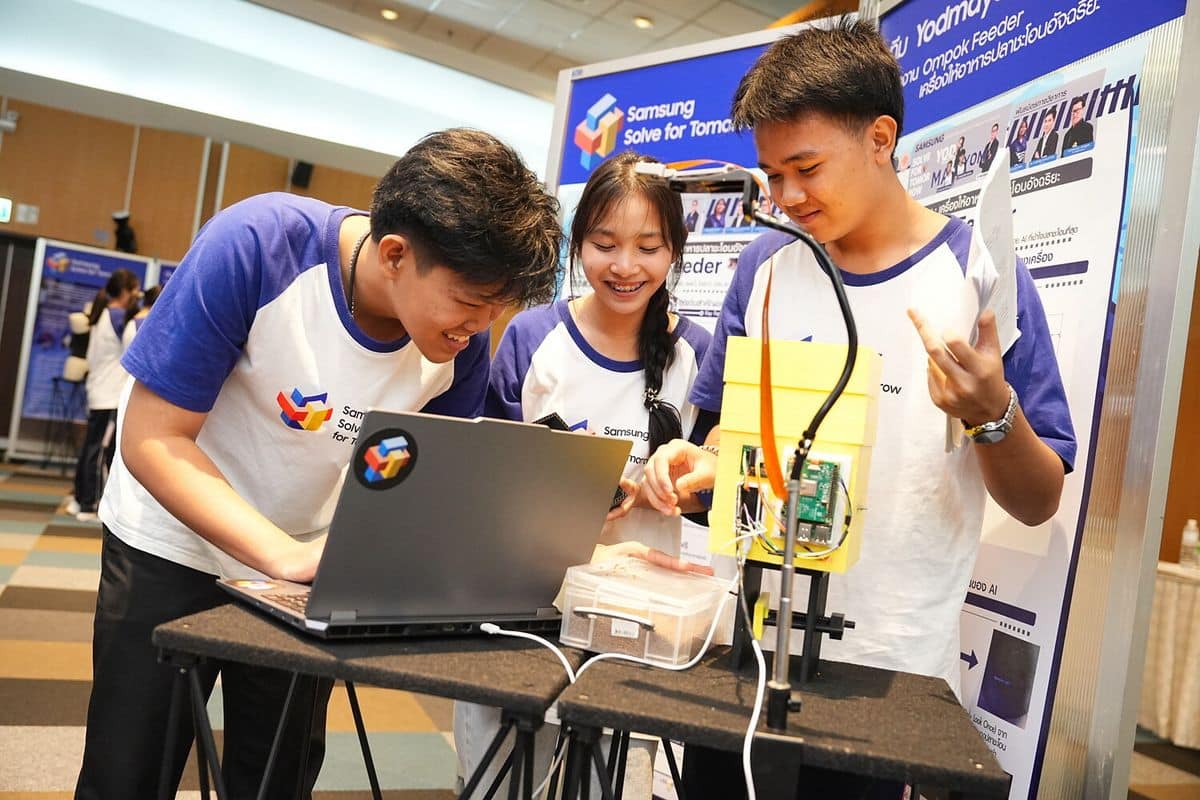 MAY PR 2025 11 26 122900 11 เปิด 10 ไอเดียเยาวชนไทยจากเวที Samsung Solve for Tomorrow 2025นวัตกรรมที่สะท้อนวิธีคิดรุ่นใหม่และการพัฒนาเทคโนโลยีเพื่อสังคม