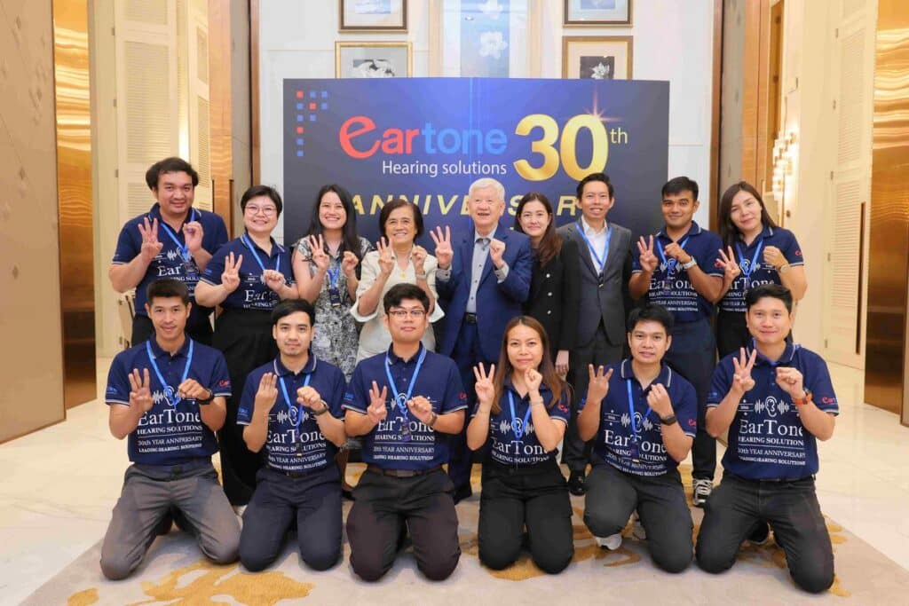 MAY PR 2025 12 15 170100 2 EARTONE ครบรอบ 30 ปีแห่งความไว้วางใจ พร้อมเปิดตัวเทคโนโลยี AI และแอปพลิเคชัน ตรวจการได้ยินครั้งแรกของประเทศ