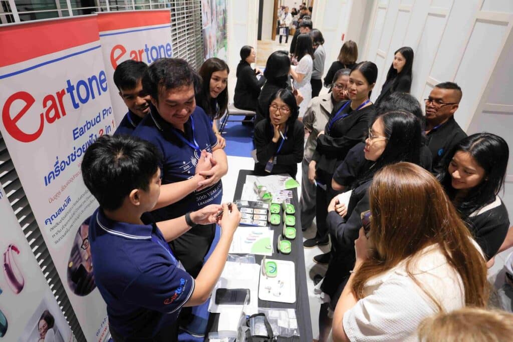MAY PR 2025 12 15 170100 5 EARTONE ครบรอบ 30 ปีแห่งความไว้วางใจ พร้อมเปิดตัวเทคโนโลยี AI และแอปพลิเคชัน ตรวจการได้ยินครั้งแรกของประเทศ