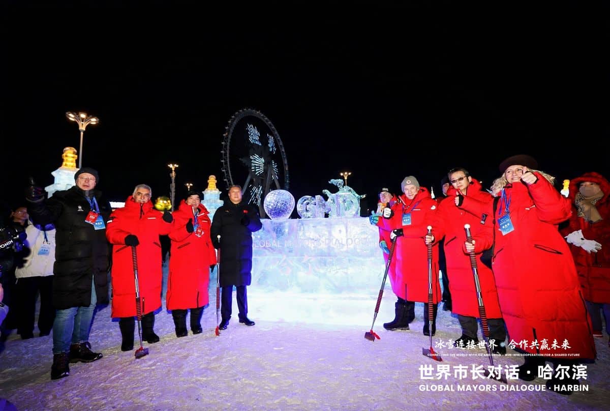 MAY PR 2026 01 07 183140 1 Ice and Snow as a Bridge to Global Dialogue, Charting a New Chapter of Cooperative Development: the “Global Mayors Dialogue · Harbin” Kicked Off on January 6