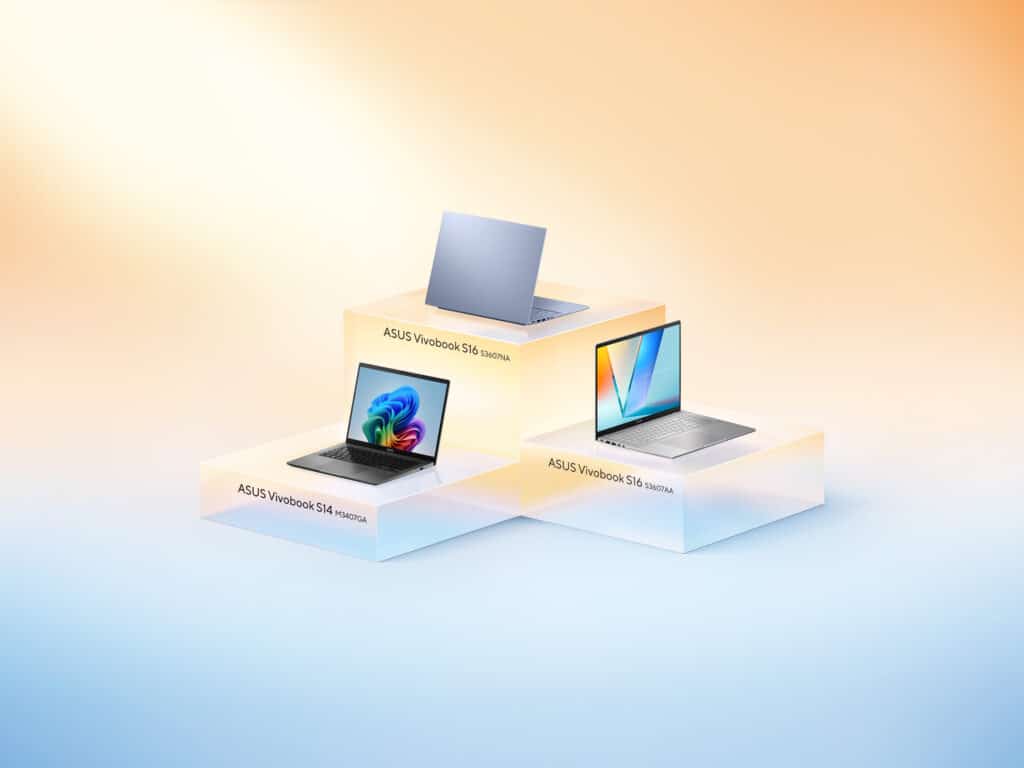 Vivobook S3 Line up KV สุดล้ำ ณ งาน CES 2026 ทั้ง ProArt, Zenbook และ Vivobook เจเนอเรชันใหม่ รวมถึงเดสก์ท๊อปและคอมพิวเตอร์ออลอินวัน (AiO)
