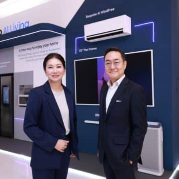 MAY PR 2026 02 10 100526 ซัมซุง พลิกโฉม เครื่องปรับอากาศ Bespoke AI WindFree Pro ด้วยออกแบบ Grid Design กลมกลืนทุกการตกแต่งภายใน และ Free Joint Multi (FJM) ที่ออกแบบให้ประหยัดพื้นที่สูงสุด พร้อมเสริม Next Day Service บริการหลังการขายภายใน 1 วัน