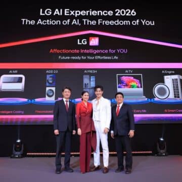 แอลจี ประเทศไทย ปฏิวัติชีวิตยุคใหม่ เปิดงาน 'LG AI Experience 2026: The Action of AI. The Freedom of You' 8 MAY PR 2026 02 19 150229 แอลจี ประเทศไทย ปฏิวัติชีวิตยุคใหม่ เปิดงาน 'LG AI Experience 2026: The Action of AI. The Freedom of You'