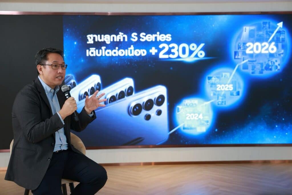MAY PR 2026 03 09 145552 Galaxy S26 Series สร้างปรากฏการณ์ใหม่ ยอดจองล่วงหน้าทำลายสถิติสูงสุดสะท้อนความเชื่อมั่นคนไทย ตอบรับนวัตกรรม The World’s First Privacy Display