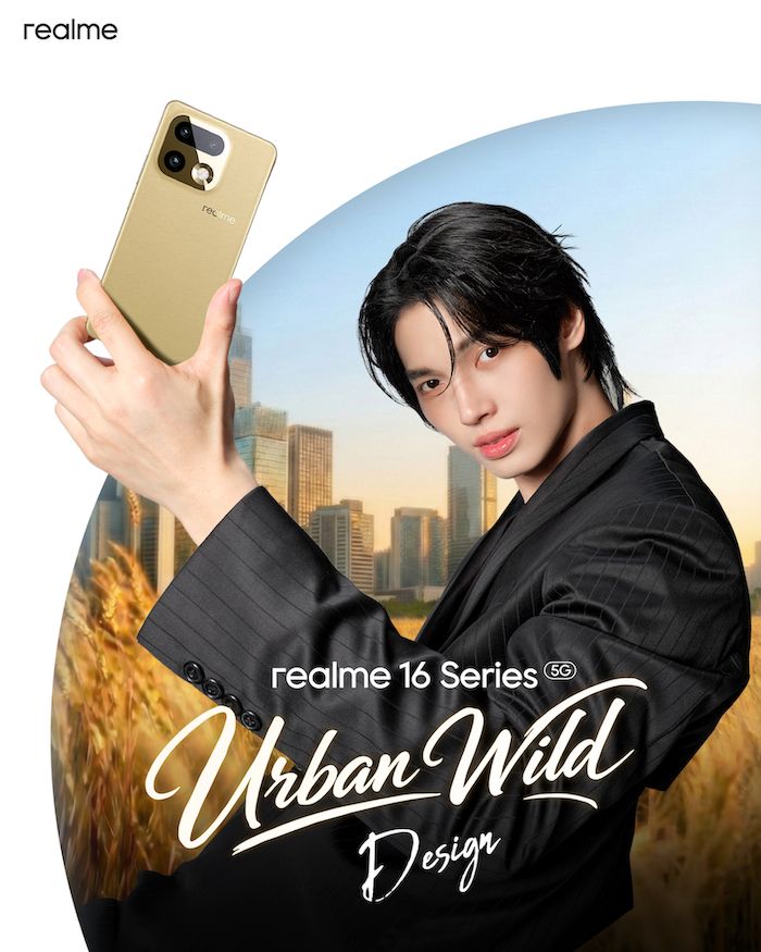 MAY PR 2026 03 11 163740 6 realme x Naoto Fukasawa คัมแบ็ค! ตื่นตากับ Urban Wild Design ใน “realme 16 Pro+ 5G” สัมผัสฟีล “ธรรมชาติในเมืองใหญ่” ด้วยวัสดุไบโอเบสครั้งแรกของอุตสาหกรรม
