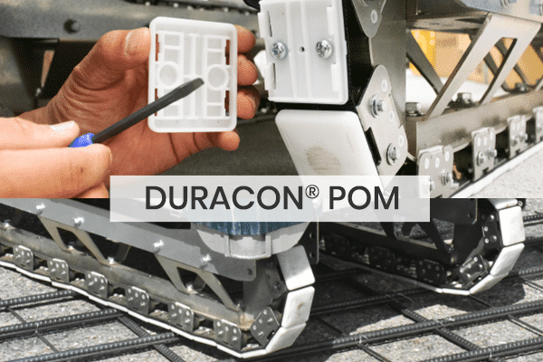 prw PI1fl BN4tWSX9 ผลิตภัณฑ์เรซิน DURACON(R) POM ของโพลีพลาสติกส์ ถูกนำไปใช้กับระบบขนย้ายแบบตีนตะขาบสุดทันสมัย