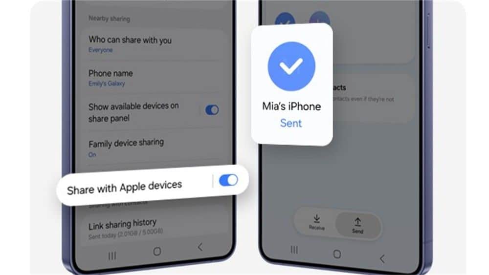 MAY PR 2026 04 10 184406 ซัมซุงขยายโปรแกรม One UI 8.5 Beta ไปยังอุปกรณ์ Galaxy รุ่นอื่นพร้อมเพิ่มการรองรับ Quick Share ให้ผู้ใช้งานแชร์ไฟล์และภาพระหว่างอุปกรณ์ iOS ได้มากขึ้น
