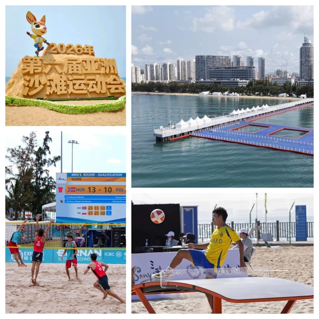 02 THA Sanya ready to host Asian Beach Games as venues finalized ซานย่าพร้อมเต็มร้อย จัดเอเชียนบีชเกมส์ สนามแข่งขันเสร็จสมบูรณ์ทุกแห่ง