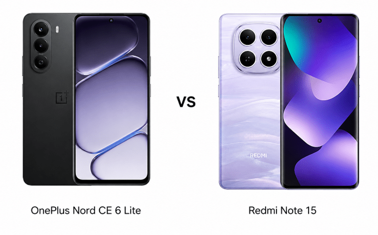OnePlus Nord CE 6 Lite Redmi Note 15