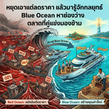 image 11 หยุดเอาแต่ลดราคา แล้วมารู้จักกลยุทธ์ Blue Ocean หาช่องว่างตลาดที่คู่แข่งมองข้าม
