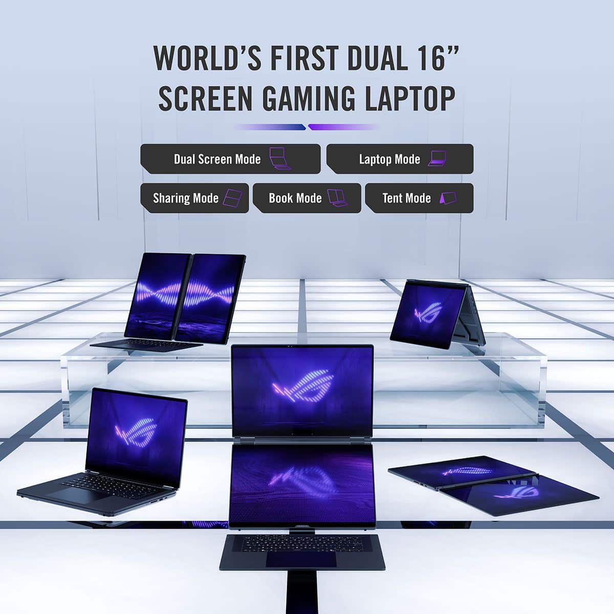 MAY PR 2026 04 01 152649 ROG พร้อมวางจำหน่าย ROG Zephyrus Series รุ่นปี 2026 ในไทย นำโดย ROG Zephyrus DUO เกมมิ่งโน้ตบุ๊ก 2 หน้าจอเครื่องแรกของโลก และ ROG Zephyrus G16 เกมมิ่งโน้ตบุ๊กบางเบาที่แรงเหนือกว่าใคร