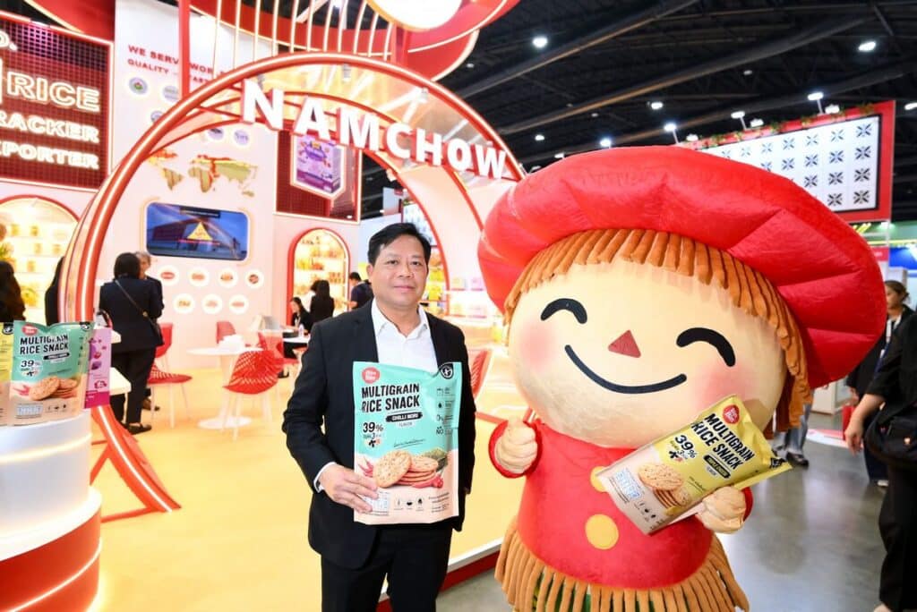 MAY PR 2026 05 26 124907 “Namchow Thailand” Adapts to Evolving New-Generation Consumer Trends, Launching Two Highlight Products — BinBin Multigrain & Mee Jang — Expanding the Healthy and Street Food Categories onto the Global Stage at THAIFEX – ANUGA ASIA 2026