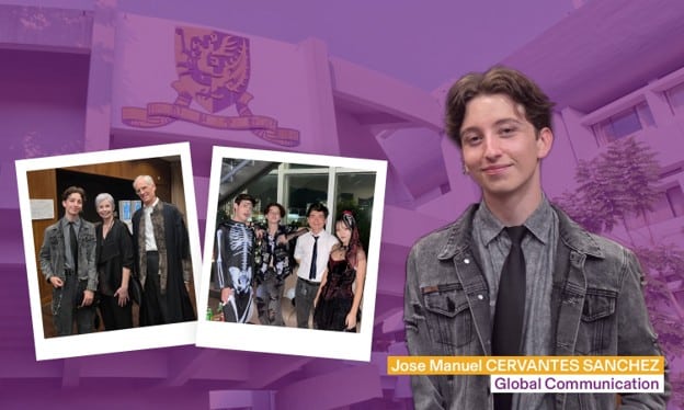 97946 จากเม็กซิโกถึงฮ่องกง: Jose Manuel Cervantes เชื่อมโลกด้วยสื่อ ณ CUHK