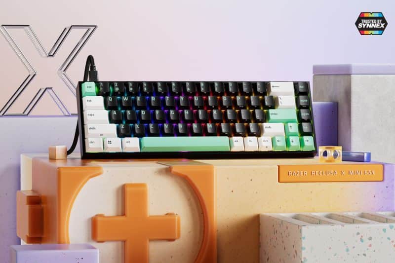 MAY PR 2026 09 24 232432 RAZER เปิดตัว RECLUSA X MINI 65% คีย์บอร์ดเกมมิ่งที่ให้อิสระในการปรับแต่งในแบบของคุณ